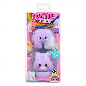 FLUFFIE STUFFIES MINIS RAINBOW &amp; UNICORN