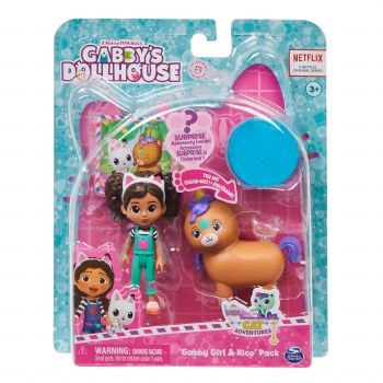 GABBY'S DOLLHOUSE GABBY GIRL &amp; KICO PACK