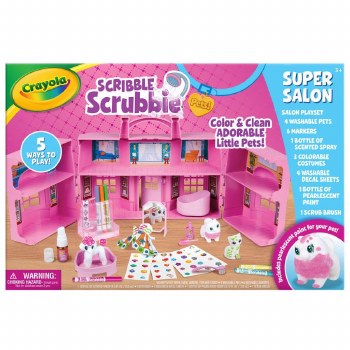 CRAYOLA SCRIBBLE SCRUBBIE SUPER SALON