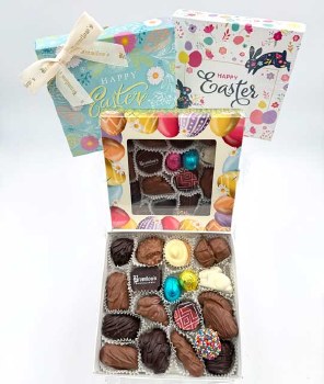 BROMILOW'S 8oz EASTER SQUARE ASST CHOCS