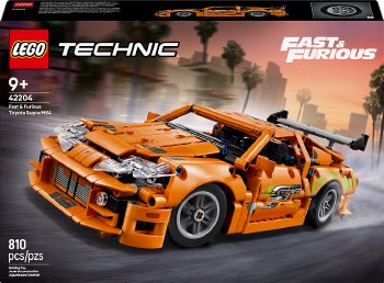 LEGO TECHNIC #42204 F&amp;F TOYOTA SUPRA MK4