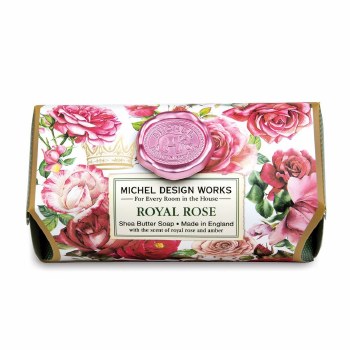 MICHEL &amp; CO LG BAR SOAP ROYAL ROSE