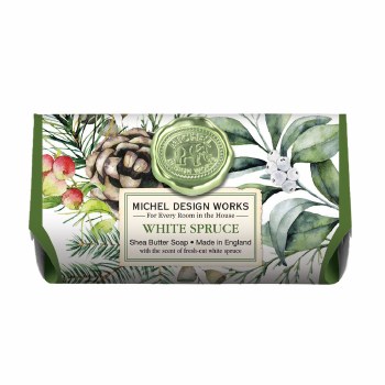 MICHEL LARGE SOAP BAR WHITE SPRUCE