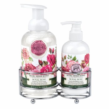 MICHEL &amp; CO HANDCARE CADDY ROYAL ROSE