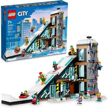 LEGO CITY SKI &amp; CLIMBING BUILDING