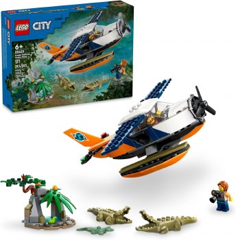 LEGO #60425 CITY JUNGLE WATER PLANE