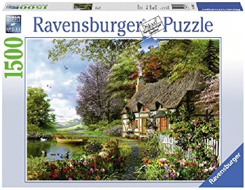 RAVENSBURGER 1500pc COUNTRY COTTAGE