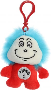 DR, SEUSS 4" PLUSH CLIP THING 1