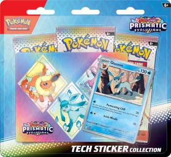 POKEMON PRISMATIC EVOLUTION TECH STKR