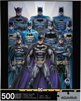 DC COMICS BATMAN SUITS PUZZLE 500pc