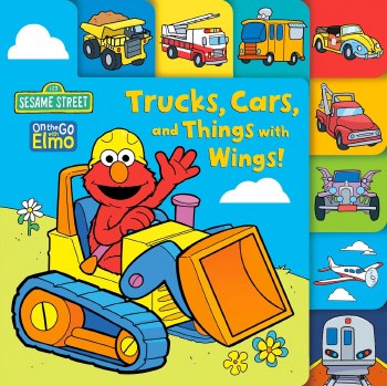 ELMO'S TRUCKS, CARS &amp; THINGS W/WINGS BK