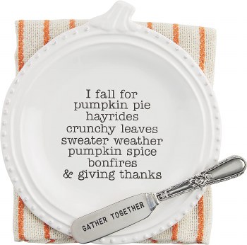 MUDPIE I FALL FOR APPETIZER SET