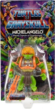 MOTU TURTLES OF GRAYSKULL MICHELANGELO