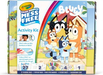 CRAYOLA COLOR WONDER KIT BLUEY