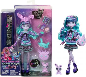 MONSTER HIGH DOLL W/SLEEPOVER ACCES