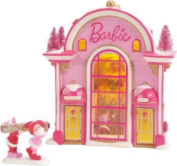 DEPT 56 BARBIE GOWN BOUTIQUE