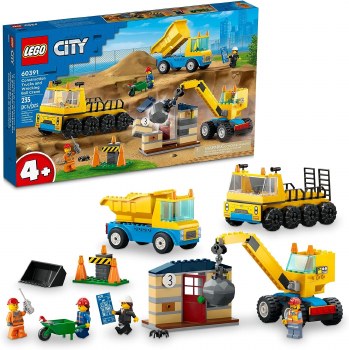 LEGO CITY CONSTRUCTION TRUCKS &amp; WB