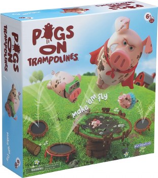 PIGS ON TRAMPOLINE GAME