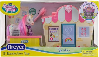 BREYER LI'L BEAUTIES SWEET SHOP SET
