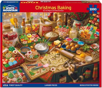 WHITE MTN PUZZLE 1000PC XMAS BAKING