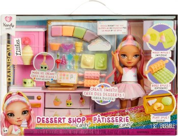 RAINBOW HIGH DESSERT SHOP W/CANDY