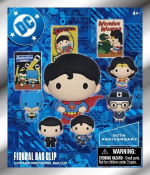 3D FOAM BAG CLIP DC 90TH ANNIVERSARY