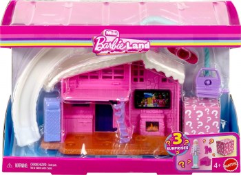BARBIE MINI LAND HOLIDAY WINTER CHALET