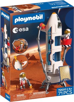 PLAYMOBIL ESA:MARS RESEARCH ROCKET