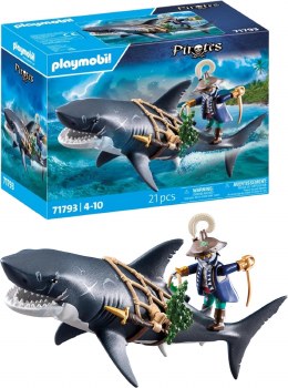 PLAYMOBIL GIANT SHARK W/PIRATE