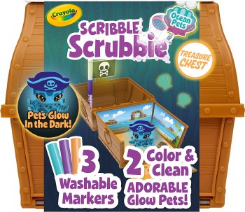 CRAYOLA SCRIBBLE SCRUBBIE GLOW PETS