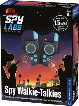 T &amp; K SPY LABS WALKIE TALKIES