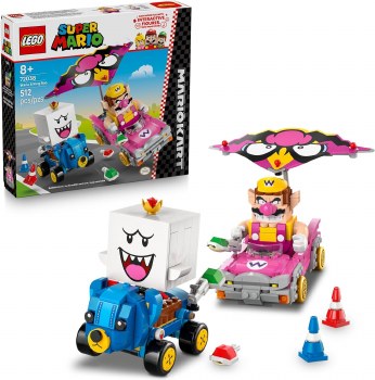 LEGO MARIO KART #72038 WARIO &amp; KING BOO