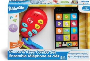 KIDOOZIE PHONE &amp; KEYS COMBO SET