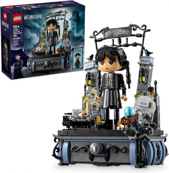 LEGO WEDNESDAY ADDAMS FIGURE