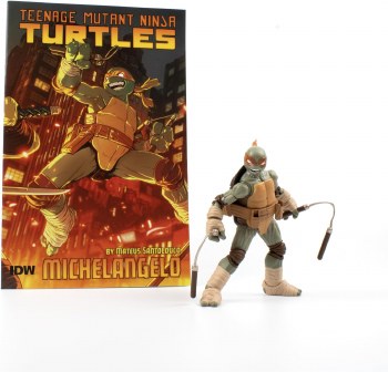 LOYAL SUBJECTS MICHELANGELO COMIC/FIG