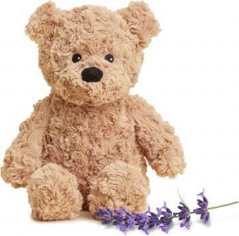 WARMIES BROWN CURLY BEAR
