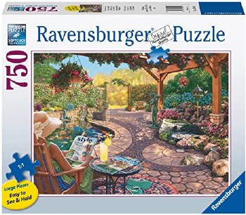 RAVENSBURGER PUZZLE 750pc COZY BACKYARD