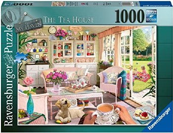 RAVENSBURGER 1000pc PUZZLE TEA SHED