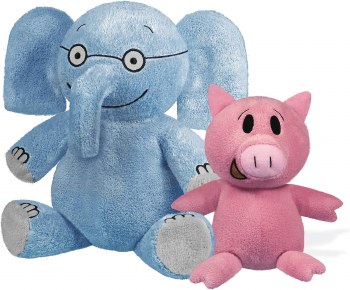 MO WILLEMS ELEPHANT &amp; PIGGIE PLUSH SET