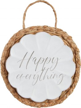 MUD PIE HAPPY TRIVET SET