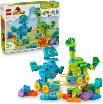 LEGO DUPLO #10451 DINOSAURS ON WHEELS