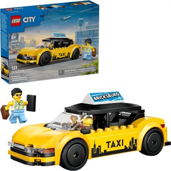 LEGO CITY #60487 YELLOW TAXI