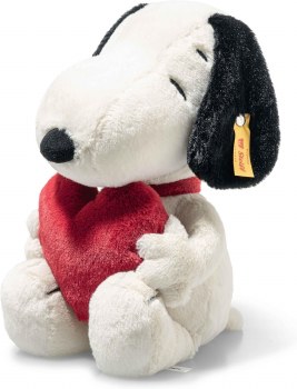 STEIFF SNOOPY LOVE W/HEART