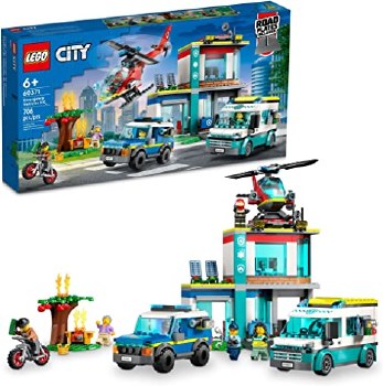 LEGO CITY EMERGENCY VEHICLES HQ