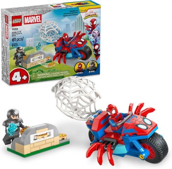 LEGO MARVEL #11206 SPIDEY ON MOTORCYCLE