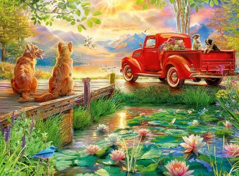 RAVENSBURGER PUZZLE 500p SUMMER LOVE