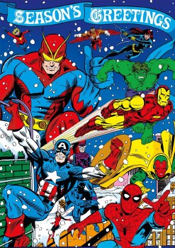 BUFFALO 500pc PUZZLE MARVEL XMAS