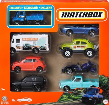 MATCHBOX 8 PACK ASST