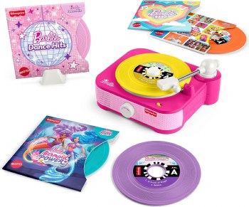 FISHER PRICE BARBIE RECORD PLAYER
