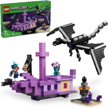 LEGO #21264 MC ENDER DRAGON &amp; END SHIP